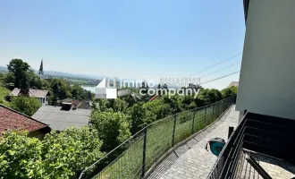 Modernes Haus mit Donau-Blick in ruhiger Lage