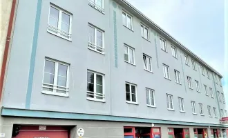 BERLAGASSE, straßenseitiges 117 m2 Büro - Praxis, Großraumbüro, Nebenräume, Küche, Duschbad, möbliert