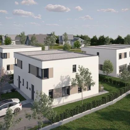 Gefördertes Doppelhaus in Enns: 5 Zimmer, Terrasse, Eigengarten, PV- Anlage, belagsfertig! - Bild 3