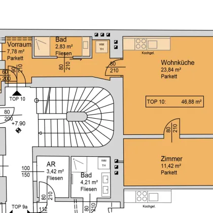 Traumhafte und kürzlich sanierte 2-Zimmer-Altbauwohnung, zentral gelegen/U-Bahn Nähe - Bild 3