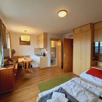 360 TOUR / Rarität: 1-Zimmer-Lift-Neubau-Ferienwohnung in bester Aussichtslage im Skigebiet - Nassfeld - Bild 3