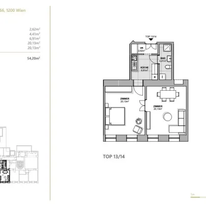 Wohnungspaket für Investoren | 3 Wohnungen in 1200 Wien | saniert und vermietet - Bild 2