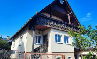 *NESTELBACH* sehr gut aufgeteiltes Einfamilienhaus mit viel Platz, Doppelgarage und wunderschöner Aussicht