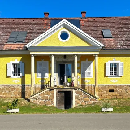 Herrschaftliches, top saniertes 280m² Bauernhaus mit Gutshofcharakter, großem Innenhof, Garagen- und Nebengebäuden, in Ortslage - Bild 2