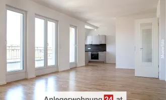 Absolut neuwertige Anlegerwohnung - Baujahr 2023 --- 3.531/m2 --- 2 Zimmer mit Loggia + Terrasse --- hohe Mieteinnahmen für Anleger!