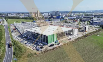 NEUBAU - Lager-/Produktionshalle (optional mit Büroflächen) in Ennsdorf zu vermieten!