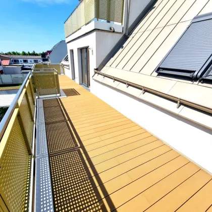 Riesenterrasse zum Zwergenpreis! 4 Zimmer + Luftwärmepumpe + Grünblick + Komplett hofseitig + Riesige Terrasse + TOP Neubau + Tiefgarage im Haus + Perfekte Raumaufteilung! - Bild 2