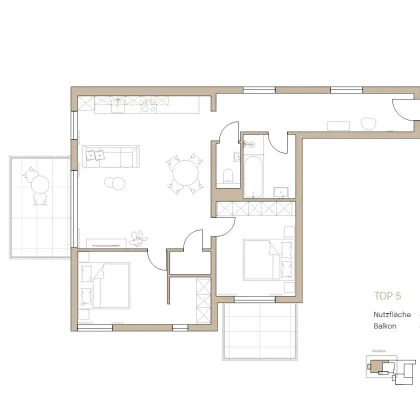 ALL-IN Preis - Modernes Wohnen in Bestlage - Erstbezug mit Balkonen und hochwertiger Ausstattung in 1080 Wien - anna8 | apartments - Bild 2