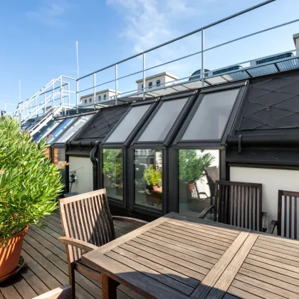 Dachterrassenwohnung nahe dem Sternwartepark | Luftwärmepumpe | Klimaanlage | voll möbliert - Bild 3