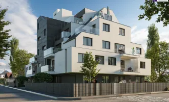 Balkonliebhaber aufgepasst: Wohnung mit Freiluft-Flair! *3 Zimmer *zwei Balkone 10,63m² * Loggia 3,54m² *Erstbezug *Wasser-Wasser-Wärmepumpe *Deckenkühlung *geräumige Wohnküche *schlüsselfertige Ausführung