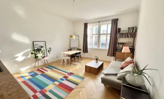 Komplett renovierte, helle Altbau-Wohnung mit Lift, in U4+U6-Nähe und großem Balkon/Terrasse zu kaufen!