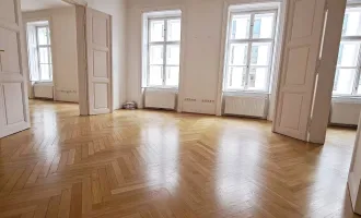 STAATSOPER - OPERNRING, representatives 105 m2 Altbaubüro oder Kanzlei - Praxis, 4 Zimmer, Extraküche, Parketten, Klimaanlage