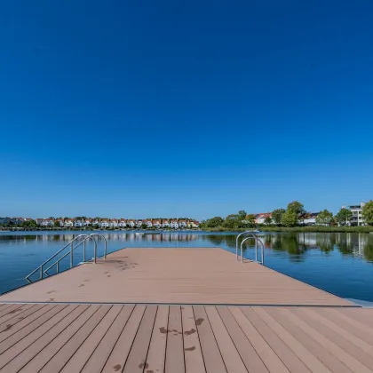 Neu in Vösendorf +++Moderne Gartenwohnung mit ganzjährigem Zugang zu einem gemeinschaftlich genutzten BADETEICH– ideal für die ganze Familie++ 3-Zimmer-Gartenwohnung mit großer Terrasse und  Garten+ - Bild 2