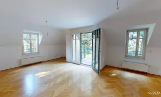 3-Zimmer Dach-Maisonette in Alt Grinzing – Ruhiges Wohnen mit Grünblick