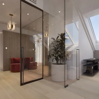 Exklusives Penthouse mit 360° Rundumsicht, Erstbezug mit 4 Sonnenterrassen, Tiefgarage & Lift - Bild 3