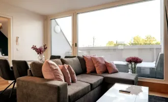 Exklusive 2-Zimmer-Wohnung mit Terrasse, TG-Parkplatz & Poolbenutzung, in Wiener Donaustadt