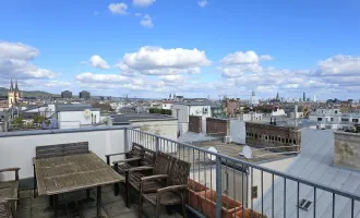 360° Grad Blick über Wien- DG Luxus mit fantastischem Blick über Wien, Stellplatz, klimatisiert, Balkon & Dachterrasse