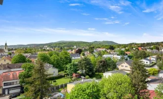 Schöne, sonnige Dachgeschosswohnung mit Fernblick - Nähe Mödling