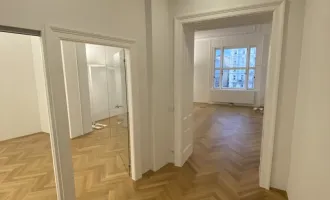 Traumhaftes 4 Zimmer Altbaubüro mit Balkon | Naschmarkt | unbefristet