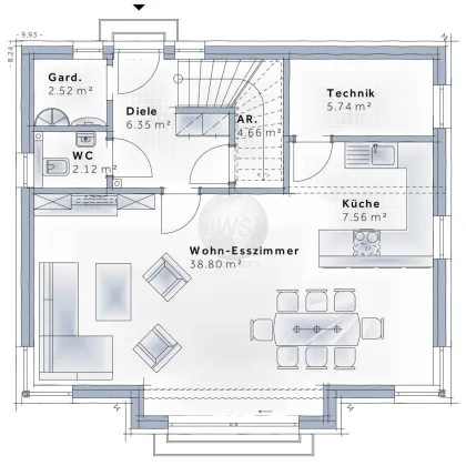 Neues Einfamilienaus inklusive Baugrundstück in Waizenkirchen - Bild 3