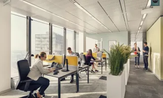 Office Etage im einzigartigen Hochhaus mit ausgezeichneter Infrastruktur und Panoramablick!