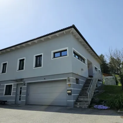 SUPER GELEGENHEIT! ARCHITEKTEN-VILLA MIT SEPARATEM BÜROEINGANG! SIEHE 3D-RUNDGANG! Ruhige und erhöhte Sonnenlage mit Traumaussicht! SCHNELL SEIN! - Bild 3