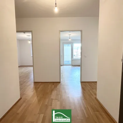 Tolle 3-Zimmer Wohnung mit großem Innenhof-Balkon! Nahe Straßenbahn 26, S-Bahn Jedlersdorf, Lorettowiese und SCN! - Bild 3