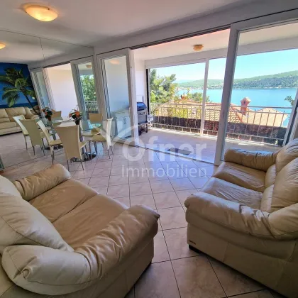 Insel Krk - Apartment mit Meerblick, 60 m vom Strand - Bild 2