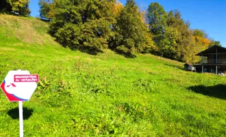 Tolles Baugrundstück mit Blick auf den Pyramidenkogel in Moosburg!