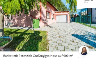 KNAPPE 900 m² | U1 Leopoldau vor der Haustüre | Großer Garten | Haus mit viel Potenzial |