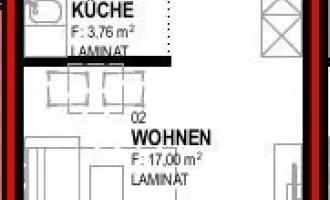 Schöne kleine Wohnung mit Balkon in guter Lage - zu vermieten!