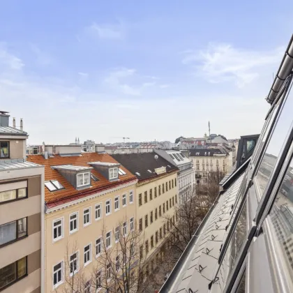 Unverwechselbares Penthouse mit charmanter Dachterrasse und spektakulärem Blick auf die Stadt Wien [A\\] - Bild 3