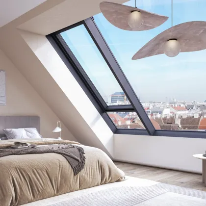 Dachgeschosstraum mit exklusiver Ausstattung | 2-Zimmer mit großem Balkon | ESSENZ NO. 1 - Die neue Avantgarde des Wohnens - Bild 2