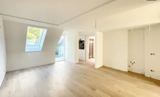 Erstbezug: Top ausgestattete Smart Home Dachgeschoss - Wohnung mit Balkon im trendigen Ottakring!