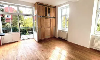 Eigentumswohnung mit 16m² Terrasse und 180m2 EIGENGARTEN - schöner Altbau am Stadtrand - 1140 Wien