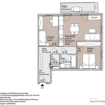 *Ende 2026* Provisionsfreie 3-Zimmer Wohnung unweit der Alten Donau! - Bild 2