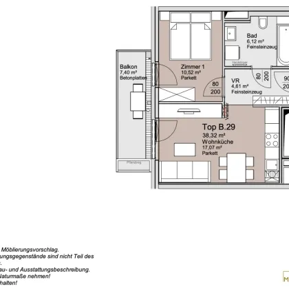 *Ende 2026* Provisionsfreie 2-Zimmer Wohnung im 4. Liftstock! - Bild 3