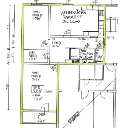 Moderne 3-Zimmer Wohnung mit Loggia in Wien 1210 – Optimal auch für WG-Nutzung! - Bild 2