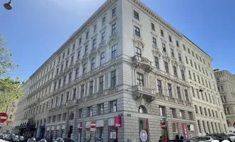 #SQ -  ELEGANTES, HELLES ALTBAU-BÜRO AM BÖRSEPLATZ – CA. 106 M², 3 RÄUME MIT PARKBLICK