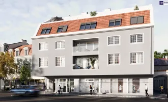 ZUM JUNGBRUNNEN! Ab ins Dachgeschoss! Perfekt aufgeteilte 3 Zimmer inkl. Terrasse! TOP Neubauprojekt + Beste Infrastruktur + Hochwertige Materialien + Garagenplatz optional!