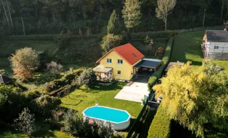 Modernes Wohnen in Graz - Traumhaftes Einfamilienhaus mit 6 Zimmern, großzügiger Terrasse & Pool