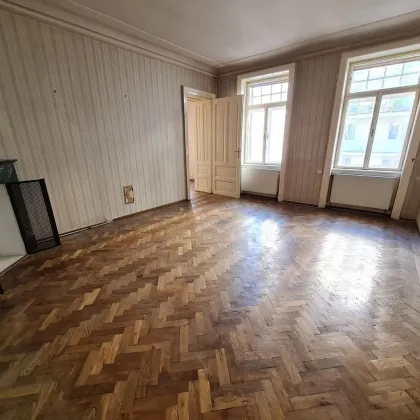 NÄHE DRASCHEPARK, RAINERGASSE! GROSSZÜGIGE (100 m²) 3 ZIMMER ALTBAUWOHNUNG ZUM SANIEREN! - Bild 3