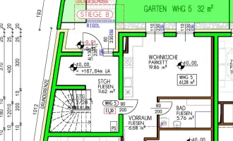 Erstbezug! 3-Zimmer mit Garten in einem Neubau in 2221 Groß-Schweinbarth