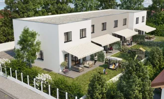 Neubauprojekt: Modernes Reihenhaus in Ziegelmassiv-Bauweise in perfekter Zentrumslage auf Eigengrund