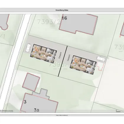 Traumhaftes Einfamilienhaus in Rankweil - Erstbezug - Moderne Ausstattung - Großer Garten - 2 Stellplätze - Perfektes Wohngefühl! (Haus Rechts) - Bild 2