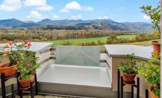 Großzügige Maisonette mit herrlichem Ausblick, Balkon und Dachterrasse. - Zwischen Bruck und Leoben.