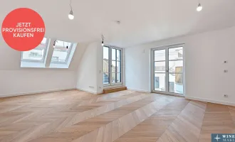 PROVISIONSFREI! EXKLUSIVES DACHGESCHOSS! Klimatisierter Erstbezug mit herrlicher Dachterrasse