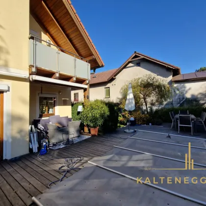 Gepflegte Doppelhaushälfte mit Swimmingpool nahe der Burg Liechtenstein - Bild 3