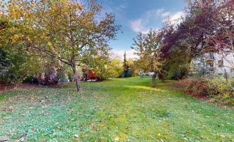 Zauberhaftes Garten-Grundstück mit kleinem Einfamilienhaus in Grünruhelage in Mauer