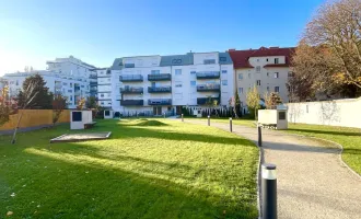 Wohnen in Floridsdorf – 2-Zimmer-Dachgeschosswohnung mit einer Traumterrasse und Garagenplatz Nähe Shopping City Nord & Klink Floridsdorf